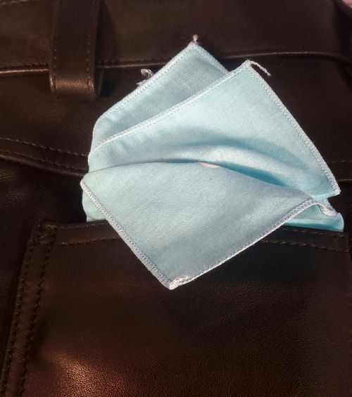 Light Blue Bandanna